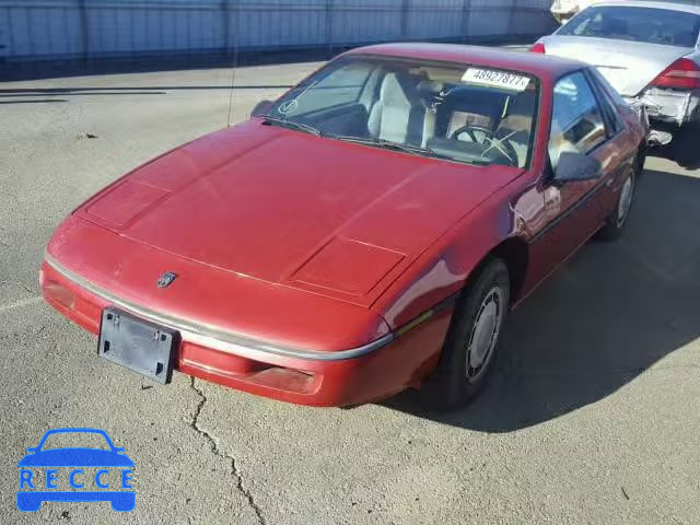 1987 PONTIAC FIERO 1G2PE11R5HP215884 зображення 1
