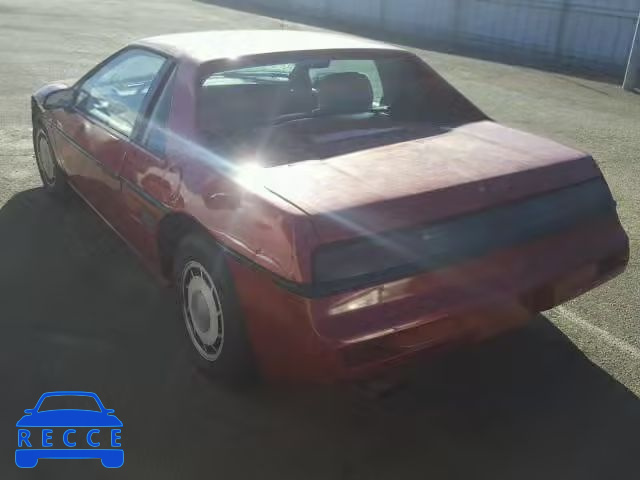 1987 PONTIAC FIERO 1G2PE11R5HP215884 зображення 2