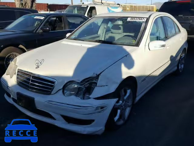 2007 MERCEDES-BENZ C 230 WDBRF52H67A931627 image 1