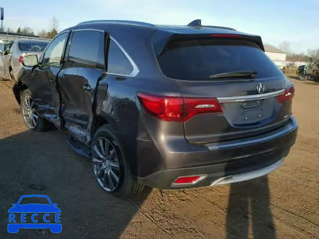 2015 ACURA MDX ADVANC 5FRYD4H89FB022452 image 2