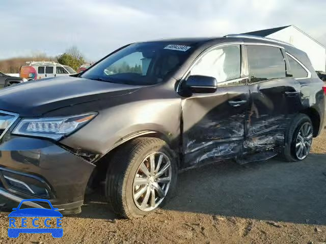 2015 ACURA MDX ADVANC 5FRYD4H89FB022452 image 8