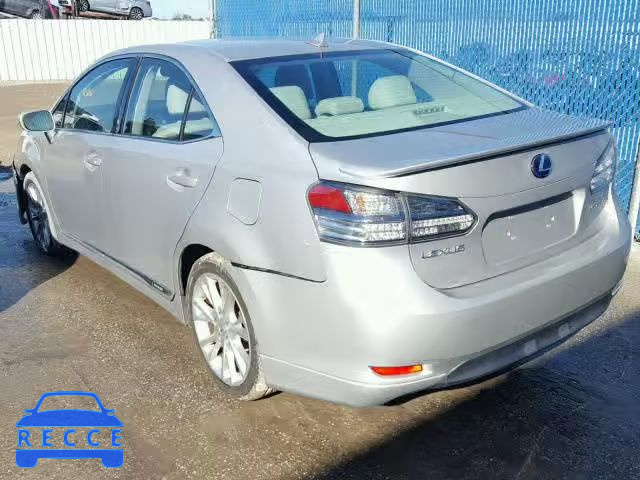 2010 LEXUS HS 250H JTHBB1BA3A2015465 зображення 2