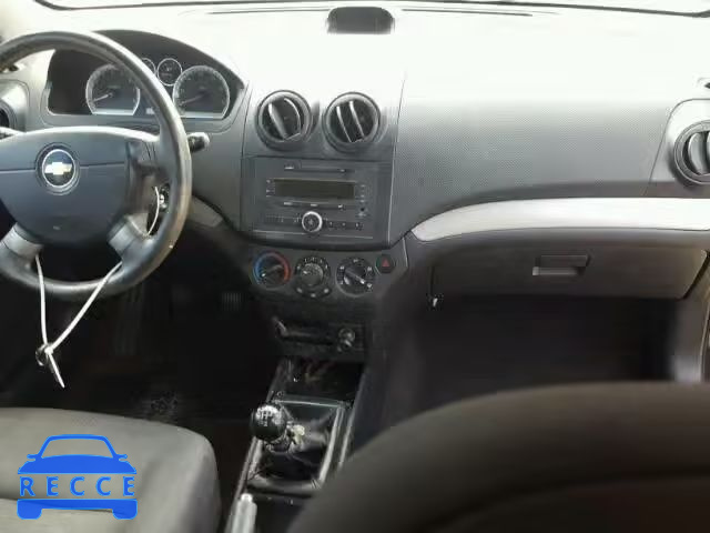 2008 CHEVROLET AVEO BASE KL1TD56608B174085 image 8