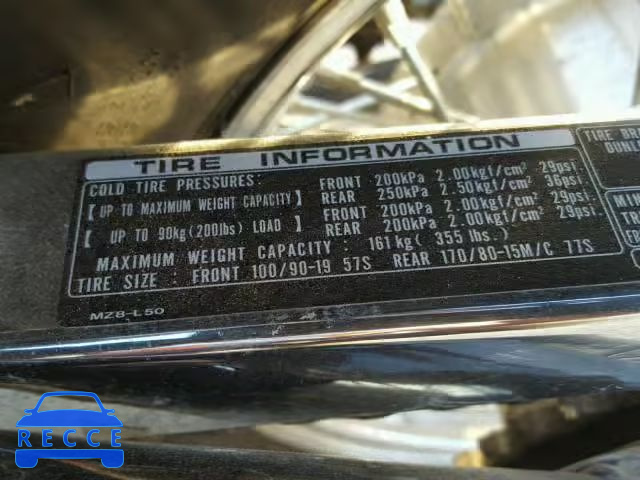 2001 HONDA VT600 CD JH2PC21411K220148 image 9