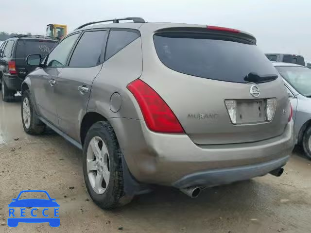 2003 NISSAN MURANO SL JN8AZ08T93W120782 image 2
