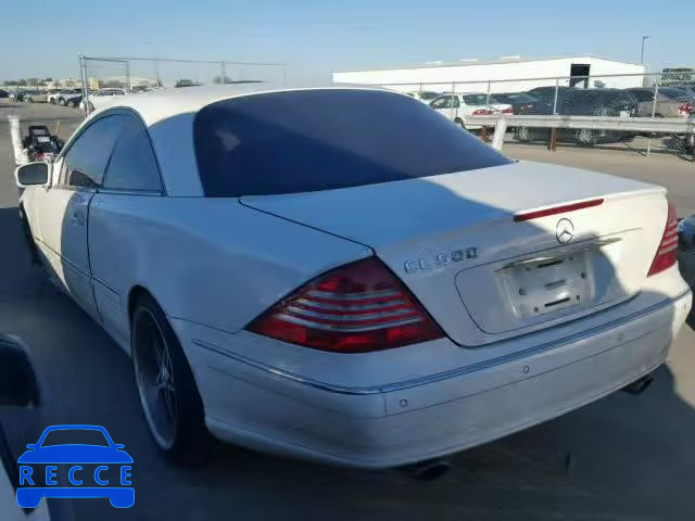 2002 MERCEDES-BENZ CL 500 WDBPJ75J92A027019 зображення 2