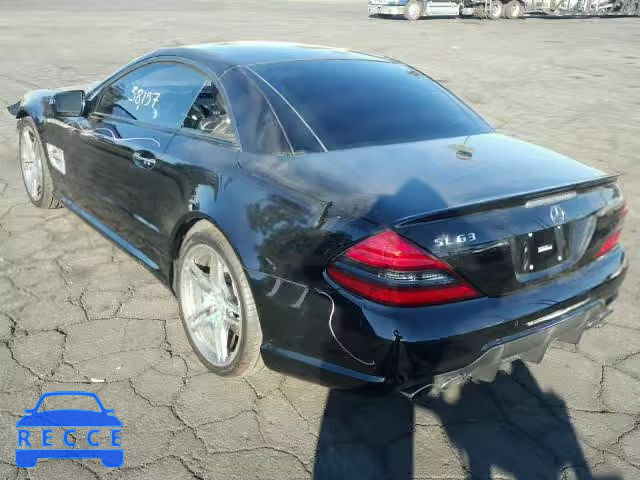 2009 MERCEDES-BENZ SL 63 AMG WDBSK70F39F146837 image 2