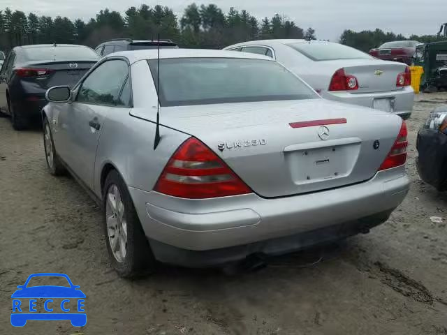 2000 MERCEDES-BENZ SLK 230 KO WDBKK47FXYF167364 image 2