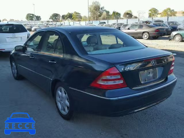 2003 MERCEDES-BENZ C 240 WDBRF61J23F368776 зображення 2