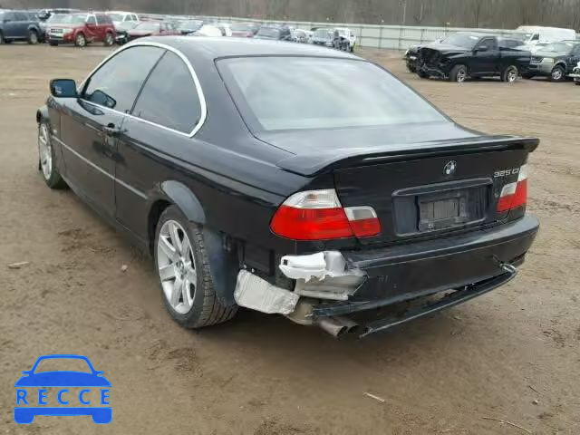 2002 BMW 325 CI WBABN334X2JW53097 image 2