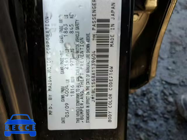 2010 MAZDA 3 S JM1BL1S68A1139604 Bild 9