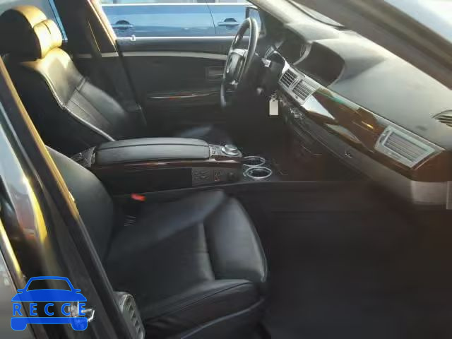 2006 BMW 750 LI WBAHN83526DT39061 зображення 4