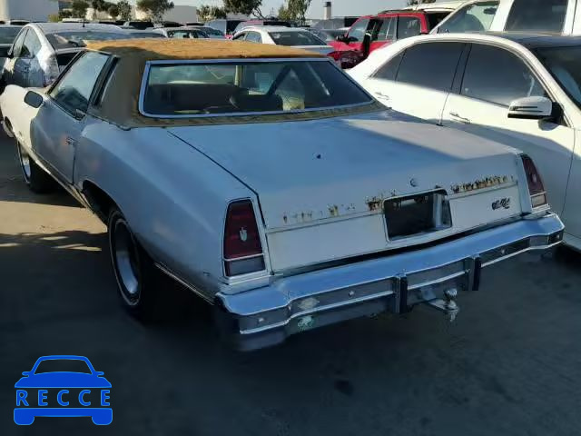 1976 CHEVROLET MONTECARLO 1H57L6Z439129 Bild 2