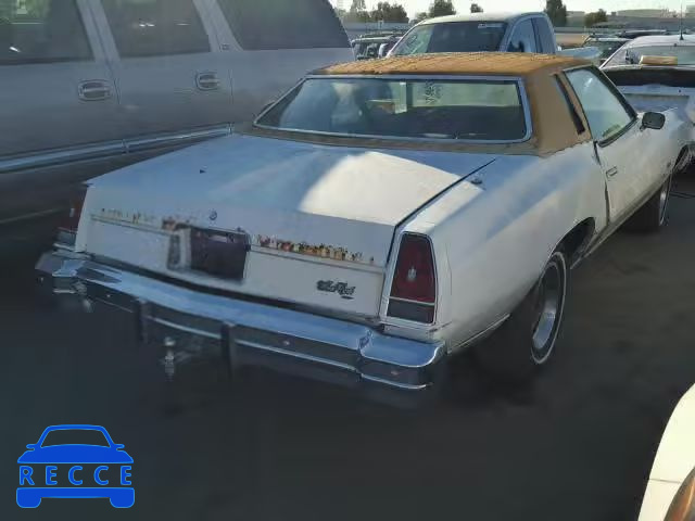 1976 CHEVROLET MONTECARLO 1H57L6Z439129 Bild 3