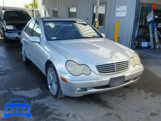 2002 MERCEDES-BENZ C 240 WDBRF61J72F252049 Bild 0