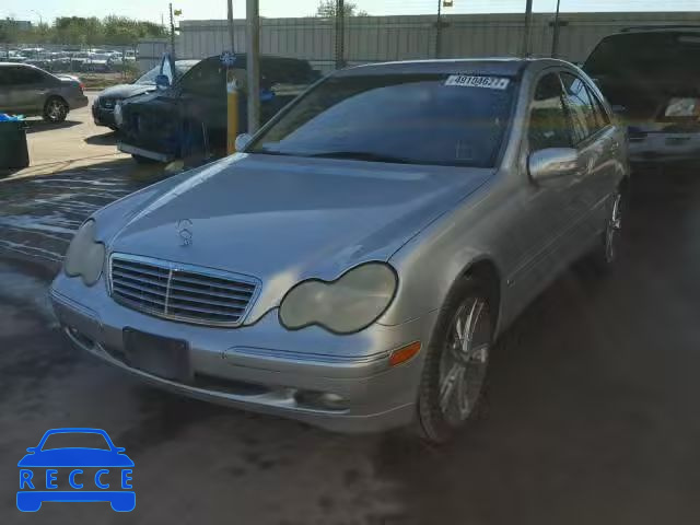 2002 MERCEDES-BENZ C 240 WDBRF61J72F252049 зображення 1