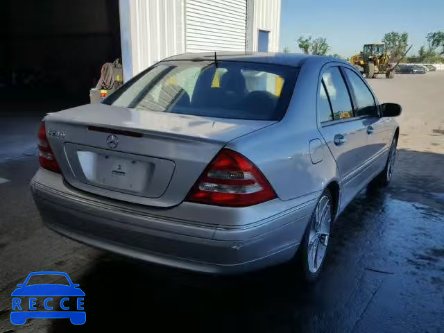 2002 MERCEDES-BENZ C 240 WDBRF61J72F252049 зображення 3