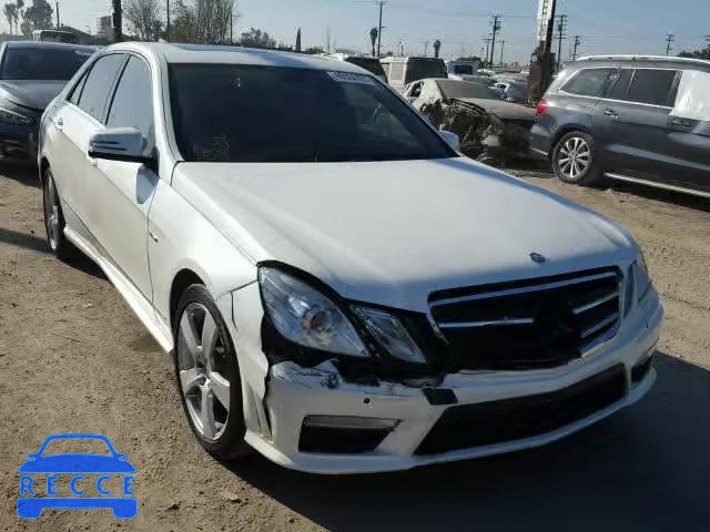 2012 MERCEDES-BENZ E 350 BLUE WDDHF2EB3CA567539 image 0