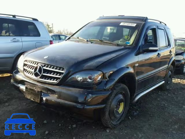 2000 MERCEDES-BENZ ML 430 4JGAB72E6YA212032 зображення 1