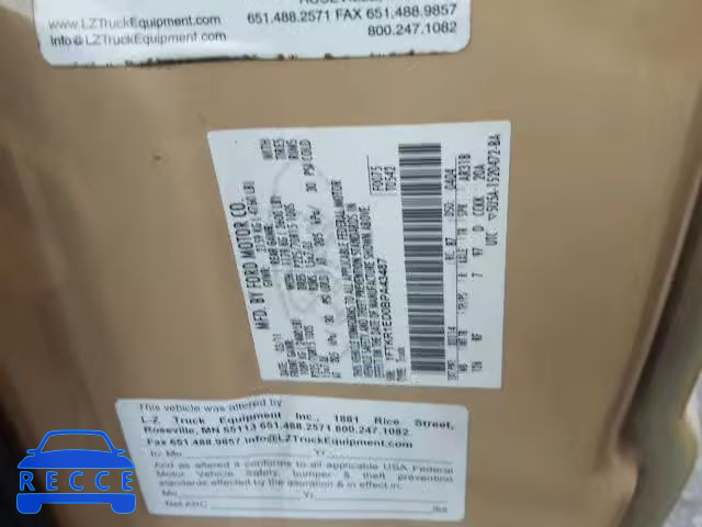2011 FORD RANGER SUP 1FTKR1ED0BPA43487 Bild 9