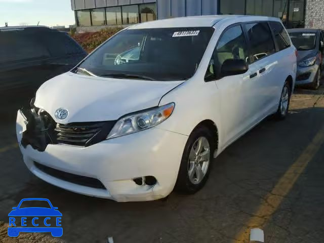 2015 TOYOTA SIENNA BAS 5TDZK3DC2FS533013 image 1