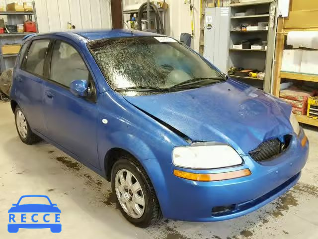 2005 CHEVROLET AVEO BASE KL1TD62685B493175 image 0