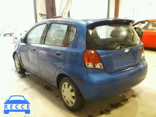 2005 CHEVROLET AVEO BASE KL1TD62685B493175 image 2