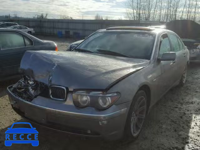 2002 BMW 745 LI WBAGN63462DR05448 image 1