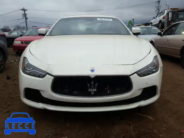 2014 MASERATI GHIBLI S ZAM57RTAXE1091589 Bild 8