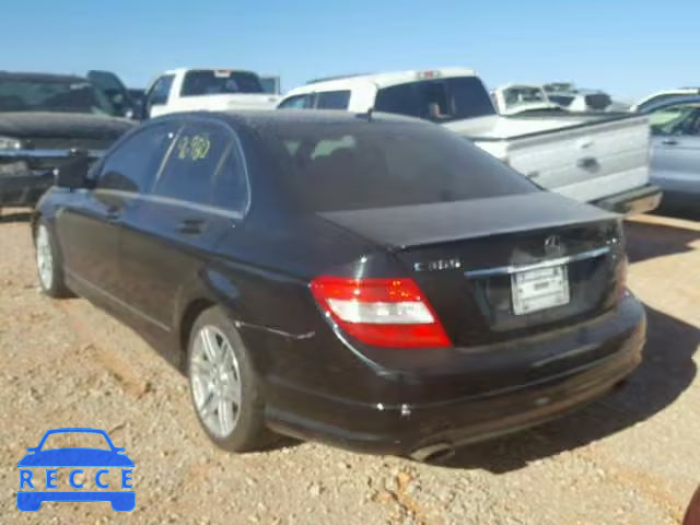 2009 MERCEDES-BENZ C 350 WDDGF56X49R053426 image 2