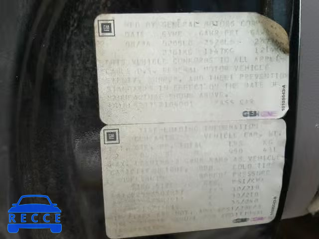 1995 CHEVROLET CAPRICE / 1G1BL52P7SR104001 image 9