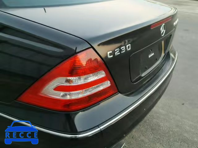 2005 MERCEDES-BENZ C 230K SPO WDBRF40J85F649263 image 8