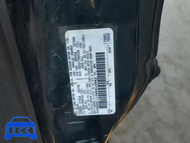 1998 NISSAN QUEST XE 4N2ZN1110WD816842 image 9