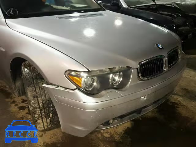 2002 BMW 745 I WBAGL634X2DP52935 image 8