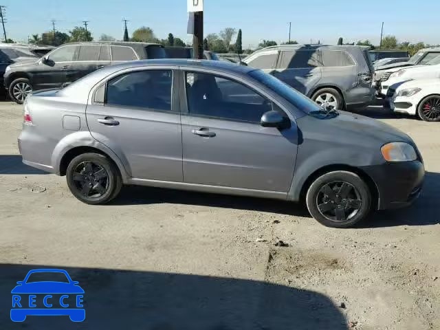 2009 CHEVROLET AVEO LS KL1TD56E39B643792 зображення 8