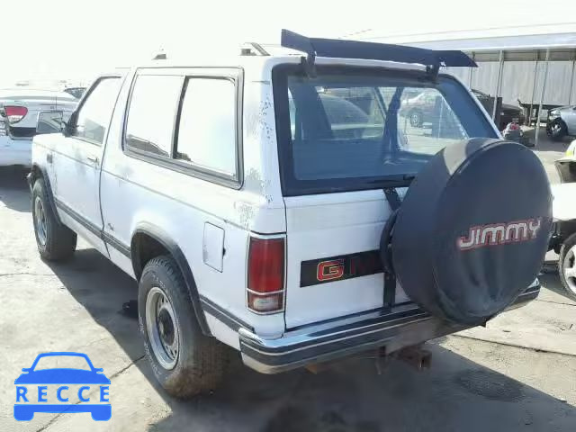 1989 GMC S15 JIMMY 1GKCT18Z9K8527797 зображення 2