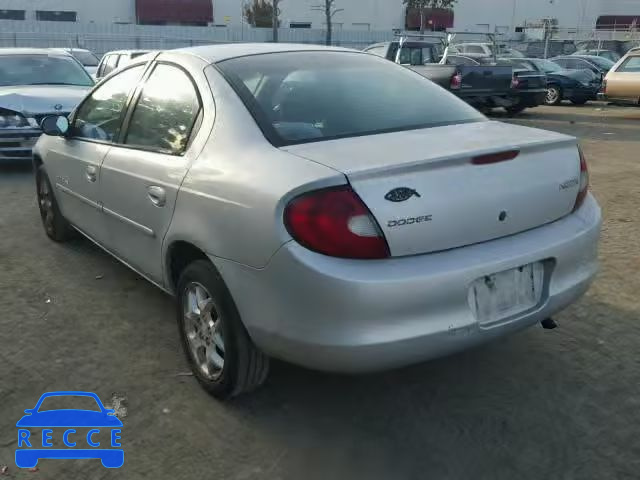 2000 DODGE NEON BASE 1B3ES46C0YD710241 зображення 2