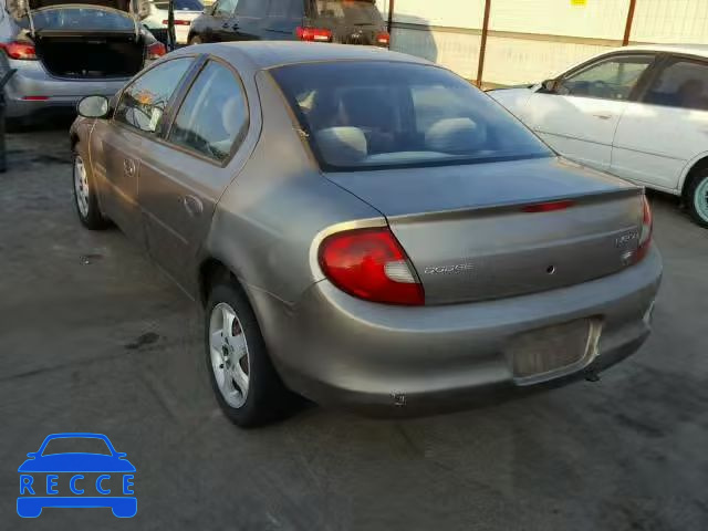 2000 DODGE NEON BASE 1B3ES46CXYD589248 Bild 2