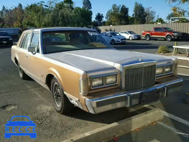 1986 LINCOLN TOWN CAR 1LNBP96FXGY728677 image 0