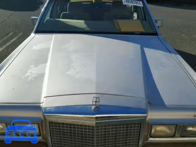 1986 LINCOLN TOWN CAR 1LNBP96FXGY728677 зображення 6