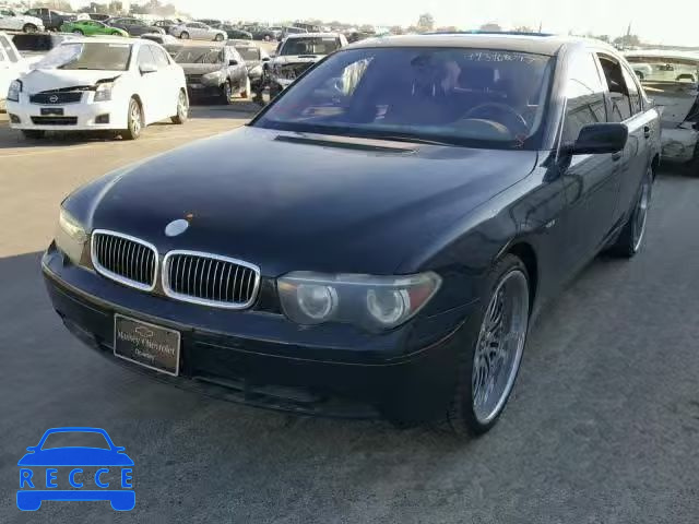 2002 BMW 745 I WBAGL63482DP53159 image 1