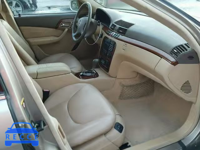2001 MERCEDES-BENZ S 430 WDBNG70JX1A202485 image 4