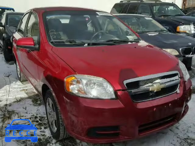 2010 CHEVROLET AVEO LS KL1TD5DE6AB124128 image 0