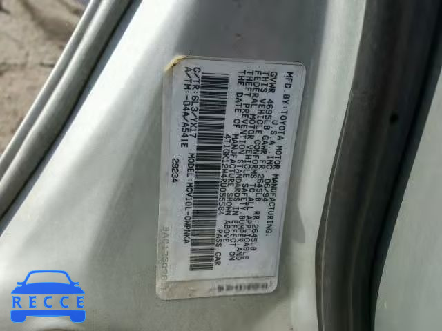 1994 TOYOTA CAMRY LE 4T1GK12W4RU055584 image 9