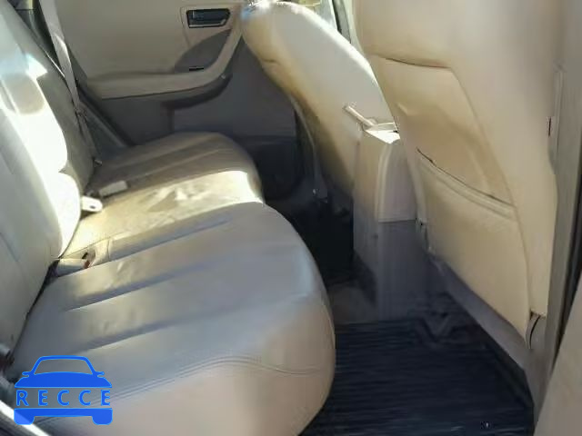 2003 NISSAN MURANO SL JN8AZ08W83W232001 image 5