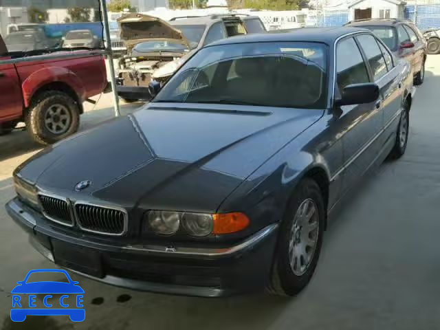 2000 BMW 740 I AUTO WBAGG8343YDN80949 image 1