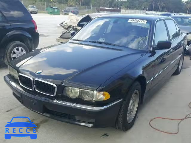 2001 BMW 740 IL WBAGH834X1DP25181 зображення 1