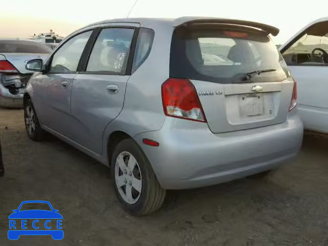 2006 CHEVROLET AVEO BASE KL1TD66656B634070 image 2