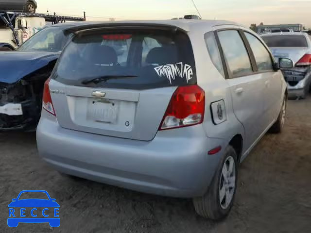 2006 CHEVROLET AVEO BASE KL1TD66656B634070 image 3