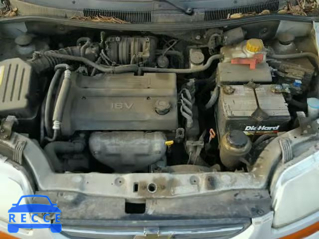 2006 CHEVROLET AVEO BASE KL1TD66656B634070 image 6